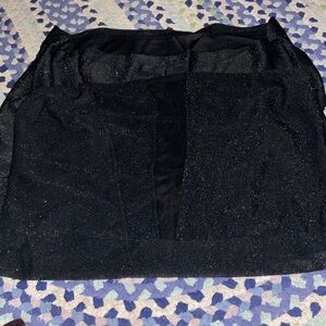 SHEIN Sparkling Black Mini Dress